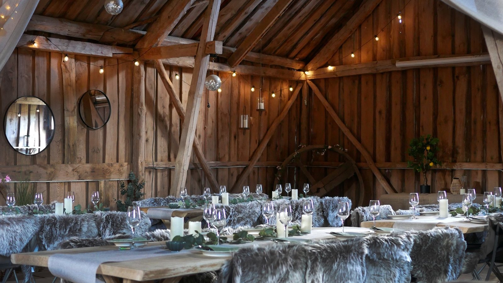 Ale Loge dukad för fest